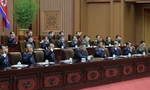 Quốc hội Triều Tiên họp ngày 28/9. (Ảnh: KCNA)