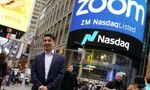 CEO Zoom Eric Yuan đăng bức ảnh trước trụ sở sàn chứng khoán Nasdaq tháng 4/2019 và khẳng định mình là công dân Mỹ. (Ảnh: Reuters)