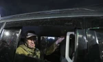 Ông trùm Wagner Yevgeny Prigozhin khi rời thành phố Rostov-on-Don của Nga ngày 24/6. (Ảnh: Getty)