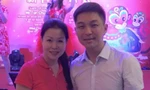 Ông Tan Chuan-Jin và bà Cheng Li trong bức ảnh chụp chung năm 2016