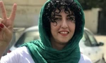 Narges Mohammadi đang phải ngồi tù ở Iran. (Ảnh: CNN)