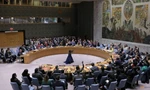 Phiên họp của Hội đồng Bảo an LHQ về xung đột Israel - Hamas ngày 16/10. (Ảnh: Reuters)