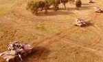 Một cảnh trong video mà Bộ Quốc phòng Ukraine đăng tải để vận động Úc gửi 59 xe tăng M1A1 Abrams