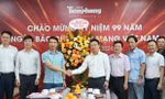 Trung ương Đoàn thăm, chúc mừng Báo Tiền Phong nhân Ngày Báo chí cách mạng Việt Nam 21/6
