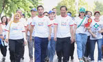 Chủ tịch UBND TP.HCM tham gia chương trình đi bộ vì hòa bình, hợp tác và phát triển