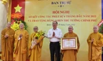 Ban Trị sự Giáo hội Phật giáo Việt Nam quận 3 và 2 cá nhân nhận bằng khen của Thủ tướng Chính phủ