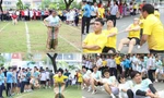 Sinh viên TPHCM sôi nổi thi nhảy bao bố, kéo cao, chạy việt dã