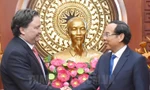 Bí thư Thành ủy TPHCM tiếp Đại sứ Hoa Kỳ Marc E. Knapper