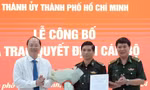 Thành ủy TPHCM tổ chức Lễ công bố và trao quyết định cán bộ