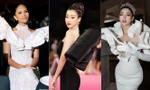 Dàn Hoa hậu Việt lộng lẫy với váy tạo khối 3D: Lương Thùy Linh, H'Hen Niê đẹp tựa 'nữ thần băng giá'