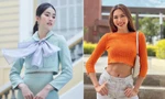 Thuỳ Tiên mặc crop-top khoe eo thon nóng bỏng, Á hậu Phương Anh đẹp dịu dàng tựa nàng thơ