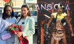 Sang Angola làm từ thiện, Thuỳ Tiên gặp lại người đẹp từng 'gây bão' tại cuộc thi Miss Grand 2021