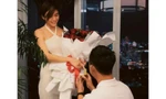 Mâu Thuỷ được bạn trai quỳ gối cầu hôn