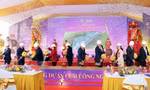 Các đại biểu khởi công Dự án Cụm công nghiệp Đông Phú Yên 