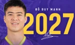 Trung vệ Đỗ Duy Mạnh gia hạn hợp đồng với CLB Hà Nội đến năm 2027.