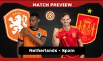Hà Lan vs Tây Ban Nha. 