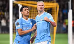 Haaland đã ghi bàn ở Champions League mùa này