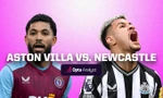 Newcastle khó tạo bất ngờ trước Aston Villa.