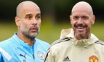 Pep Guardiola và Erik Ten Hag
