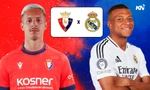 Osasuna vs Real Madrid.