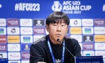 HLV Shin Tae Yong trả lời họp báo sau trận đấu với U23 Úc