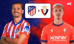 Atletico Madrid vs Osasuna.
