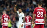 Rodrygo lập công giúp Real Madrid có 3 điểm.