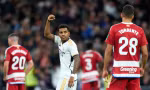 Rodrygo lập công giúp Real Madrid có 3 điểm.