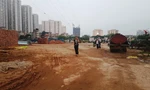 Con đường vẫn ngổn ngang khi đã đến hạn hoàn thành