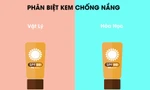 Nên dùng kem chống nắng vật lý hay kem chống nắng hóa học?