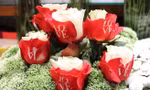 Hoa hồng in chữ 'Love' cháy hàng dịp Valentine