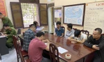 Các đối tượng bị bắt giữ trong ổ nhóm.