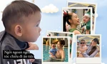 Con trai Minh Hằng gia nhập hội nhóc tì đình đám, biểu cảm cưng quá chừng