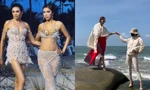 Catwalk trên đá rêu và cát, Võ Hoàng Yến - Minh Tú khẳng định đẳng cấp "chị đại"