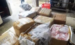 Hơn 2.500 kg nội tạng động vật không rõ xuất xứ, nguồn gốc bị Công an TT-Huế thu giữ