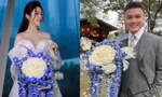 Hoa cưới của Chu Thanh Huyền gây sốt 