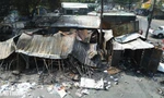 Tiểu thương thẫn thờ sau vụ cháy chợ Thanh Đa ở TPHCM