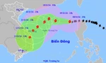 Cường độ của bão số 7 trên Biển Đông