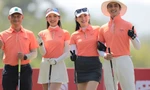 Nhà báo Long Vũ cùng vợ chồng Bình An - Phương Nga chinh phục Tiền Phong Golf Championship 2024