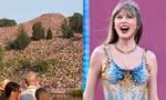 40.000 khán giả phủ kín ngọn đồi, 'xem chùa' Taylor Swift diễn