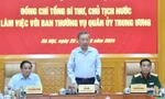 Tổng Bí thư, Chủ tịch nước Tô Lâm làm việc với Ban Thường vụ Quân ủy Trung ương