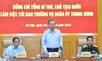 Tổng Bí thư, Chủ tịch nước Tô Lâm làm việc với Ban Thường vụ Quân ủy Trung ương