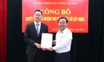 Công bố quyết định của Chủ tịch tỉnh Lào Cai về công tác cán bộ