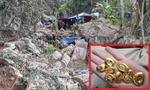 Bắt nhóm đối tượng khai thác vàng trái phép trong rừng sâu ở Hòa Bình