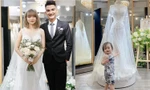 Mạc Văn Khoa sắp tổ chức hôn lễ, con gái cưng hớn hở cùng mẹ đi thử váy cưới