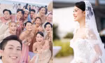 Minh Hằng diện váy cưới đẹp như công chúa, Khả Như "tố" chờ 2 tiếng chưa được chụp với cô dâu