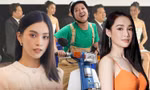 Nhã Phương nói gì khi Trường Giang trở thành "người yêu màn ảnh" của Hoa hậu Tiểu Vy?
