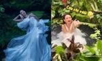 Hậu trường cảnh Hoa hậu Thùy Tiên làm "nữ thần dưới nước": Lạnh run nhưng biểu cảm mặn mòi