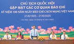 Chủ tịch Quốc hội Trần Thanh Mẫn gặp mặt các cơ quan báo chí