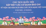 Chủ tịch Quốc hội Trần Thanh Mẫn gặp mặt các cơ quan báo chí